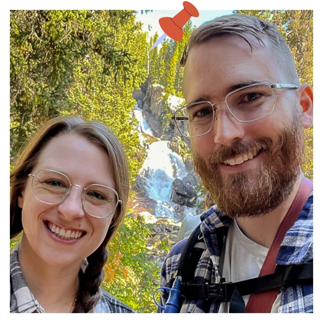 Brian and Laura in Grand Teton National Park