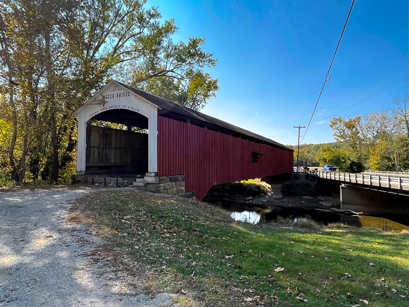 Mecca Covered Bridge Indiana